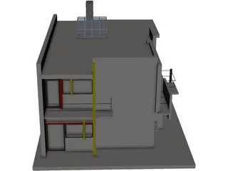 Schroder House 3D Model