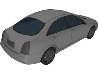 Nissan Primera (2001) 3D Model