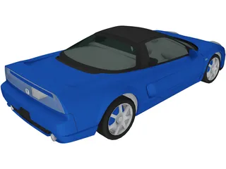 Honda NSX 3D Model