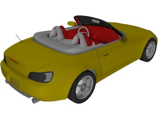 Honda S2000 3D Model