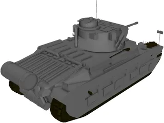 Matilda Mk2 3D Model