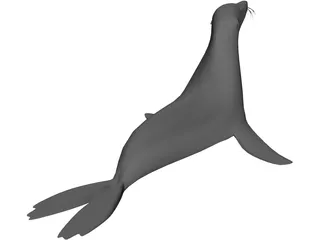 Sealion 3D Model