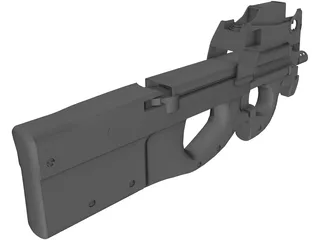 P-90P 3D Model