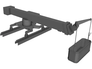 Window Crane (Large) 3D Model