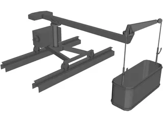 Window Crane (Small) 3D Model