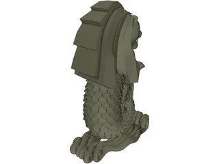 Merlion 3D Model