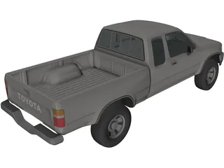 Toyota HiLux UTE 3D Model