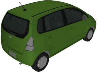 Nissan Moco (2002) 3D Model
