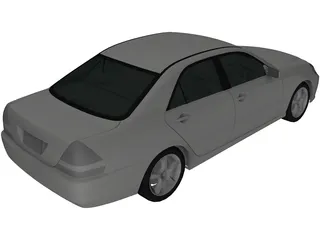 Toyota Mark II (2000) 3D Model