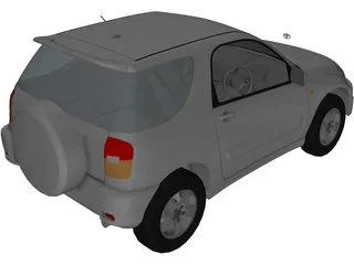 Toyota RAV4 (2000) 3D Model