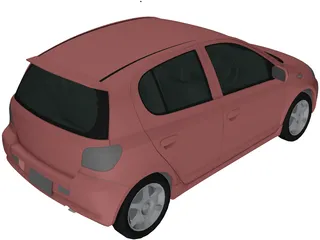 Toyota Yaris 3D Model