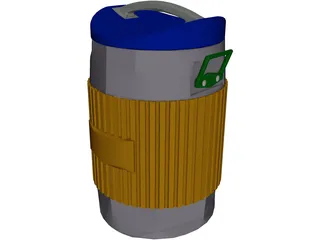 Drink Cooler 3D Model