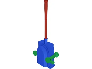 Hand Pump 3D Model