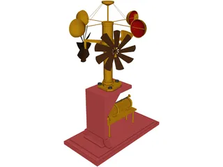 Anemometer 3D Model