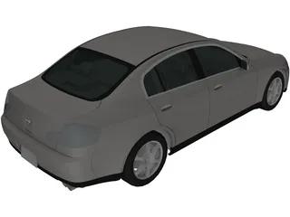 Infiniti G35 (2001) 3D Model