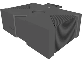 XBox Console 3D Model