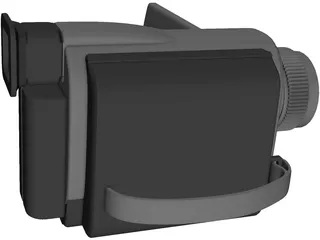 Hurst Video Camera 3D Model