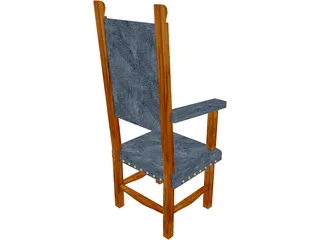 Antique Chair 3D Model