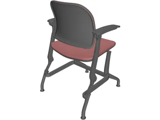 Steelcase Cachet Chair 3D Model