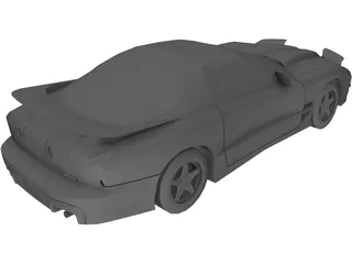 Pontiac Trans Am WS6 3D Model