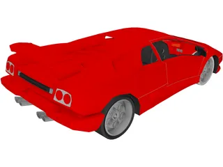 Lamborghini Diablo 3D Model