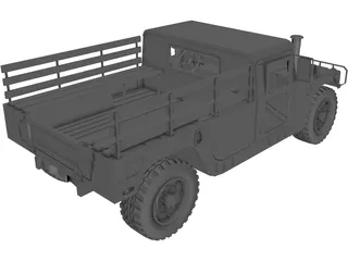 HUMVEE 2-door 3D Model