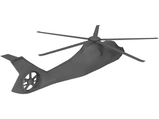 Boeing/Sikorsky RAH-66 Comanche 3D Model