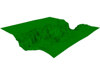 Canyon 3D Model