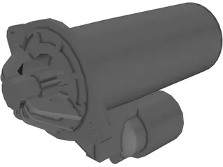 Starter Motor 3D Model