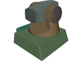 PC WebCam 3D Model