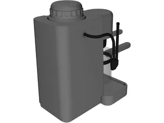 Espresso Coffee Maker 3D Model