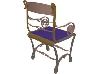 Porch Chair 3D Model