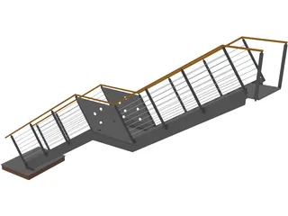 Stairs 3D Model