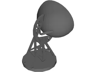 Satellite Dish 3D Model