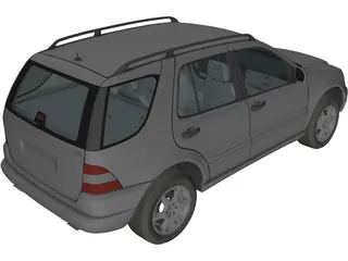 Mercedes-Benz M-class (2006) 3D Model