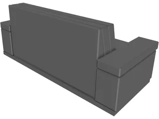 Flop Sofa 3D Model