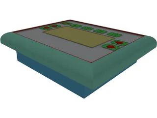 Control Panel 3D Model