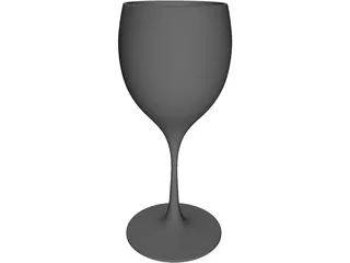 Wine Glass 3D Model