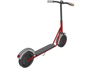 Central Scooter 3D Model