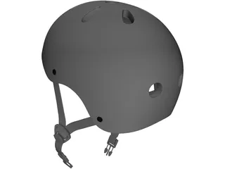 Bike Helmet 3D Model