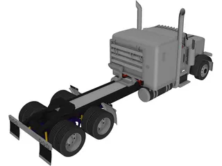 Peterbilt 379 3D Model