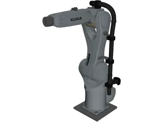 Kuka KR6 R900 Sixx 3D Model