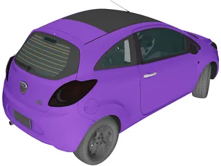 Ford Ka (2014) 3D Model