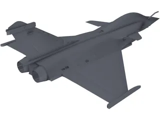 Dassault Rafale 3D Model