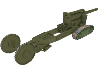 B-4 wz.1931 kal.203mm 3D Model