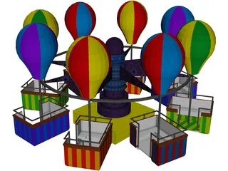 Samba Baloon 3D Model