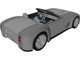 Ford Shelby Cobra (2004) 3D Model