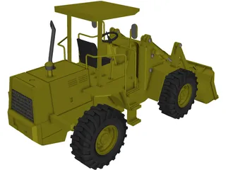 Hydraulic Loader 3D Model