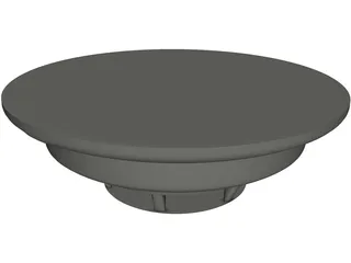 Fire Detector 3D Model