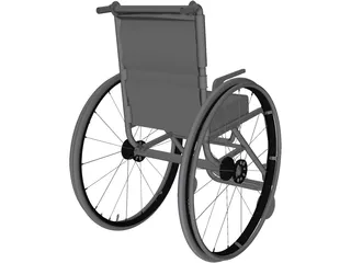 Wheel Chair 3D Model